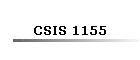 CSIS 1155